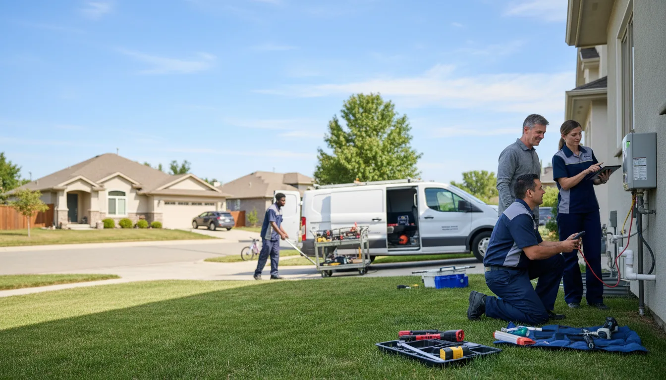 Tankless water heater service in West Springfield, PA